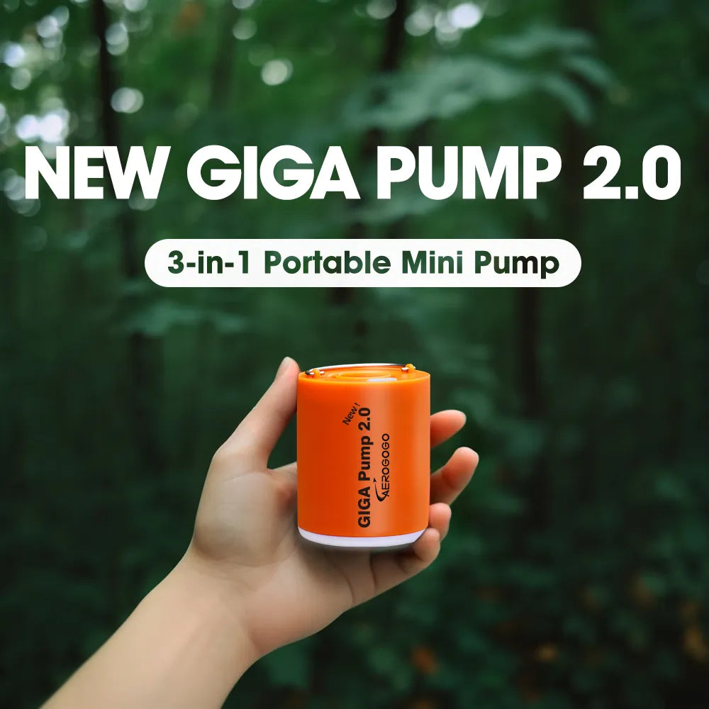 New GIGA Pump 2.0 Mini Air Pump