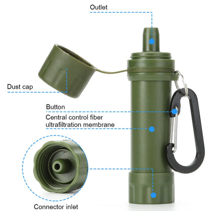 Outdoor Drinking Water Filtration Purifier Emergency